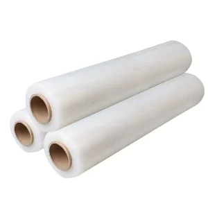 Stretch Film Transparent Plastic Film PE LLDPE Material Moisture Proof Film Factory Direct Supply