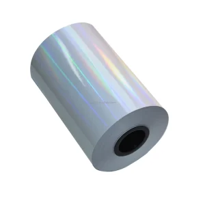 Sunlight Proof 8.5*11 Holographic Photo Top BOPP Film Waterproof Single Side Adhesive Glossy Clear Cold Laminate Overlay Sheet