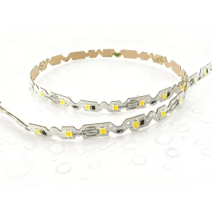 Super Bright Letter Lighting 2835 S Shape LED Strip 6mm 12V Zigzag LED Strip Bendable LED Strip for Signs Letter