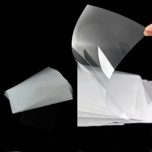 Super Clear High Gloss Eco-friendly Durable PET Soft Film Sheet Roll Custom Logo Cosmetic Casting Cutting Bending UV