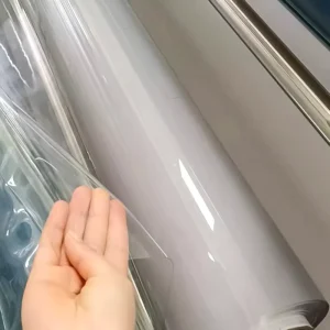 Super Clear Soft PVC Plastic Transparent Sheet Flexible Film in Roll