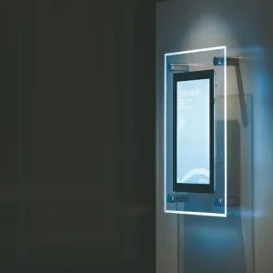 Super Thin Crystal LED Acrylic Waterproof Eco Friendly Menu Light Box Window Displays for Real Estate 12V/24V