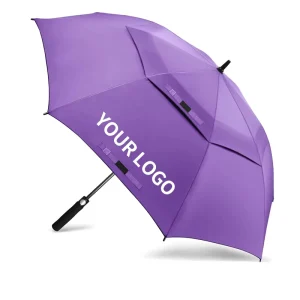 Suppliers Manufacturer Promotional Auto Open Oversize Custom Logo Branded Golf Umbrella Windproof