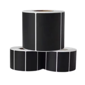 THERMAL TRANSFER BLACK PP ADHESIVE BARCODE LABEL