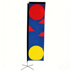 TRITON High Quality Adjustable Portable Sporty Style Outdoor Promotional Business Advertising Custom Beach Aluminium Flags