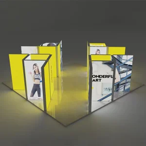 Tension Fabric Textile LED Light Box SEG Lightbox Exhibition LED Light Box Stand Trade Show Display Booth