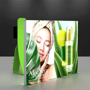 Tension Sales Portable Modern Exhibition Light Box 3*3 Trade Show Booth Light Box Exhibition Booth Seg Lightbox