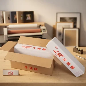 Textured Photo PVC Cold Laminating Film with Different Surface Pvc Film Lamination Machinery
