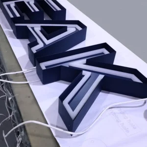 The Edges Are Free of Burrs Letter Led Retail Sign Led Projection Outdoor Double Sided Signage Led Led Custom Sign