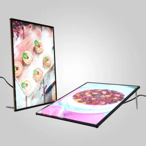Thin Lighting Boxes Small Light Box LED Slim Crystal Light Box