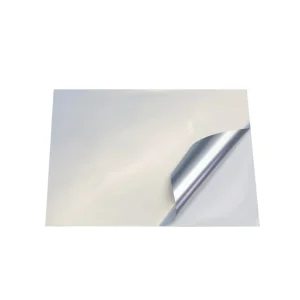 Topa A4 Matte Silver Holographic PET Oil Proof Wear-resistant Waterproof Adhesive Stickers Nameplates for Handmade Packaging