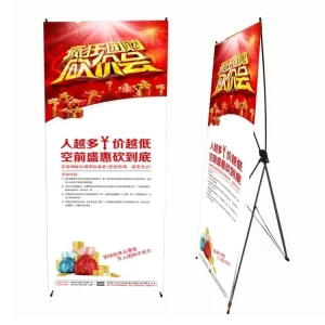 Trade Fair X Banner Advertising X Banner Stand Display X Banner