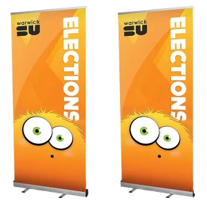 Trade Show Advertising Portable Aluminum Roll up Banner Exhibition Business Displays Promotion Retractable Banner