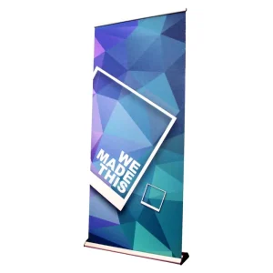Trade Show Banner Manufacturer Design Digital Rollup Display Retractable Roll up Banner Stand Roll