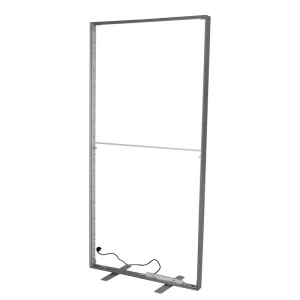 Trade Show Display Standing Advertising Textile LightBox High Bright Frameless Slim LED Fabric Light Box