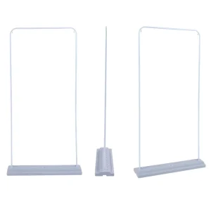 Trade Show Heavy Door Shape Poster Advertising Door Shape Display Stand Banner
