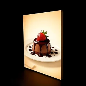Tradeshow Exhibition Booth Display Rectangle SEG Aluminum Tension Fabric Ultra Slim Portable LED Backlit Light Box