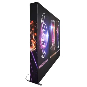 Tradeshow Exhibition Booth Display Tension Fabric Pop up Backdrop Banner Seg Pop up LED Light Box