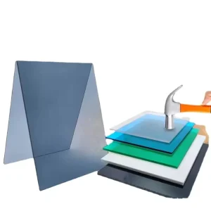 Transparent Colored Cast Acrylic Sheet Clear Color PMMA Panel for Signage & Interior Decoration