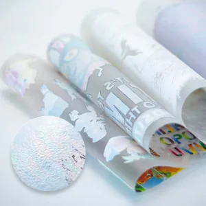 Transparent Direct Transfer UV DTF Film PET Printed for T-shirt for DTF Printer