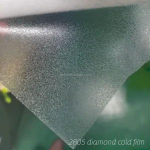 Transparent Glossy Holographic Cold Lamination Film for Photo Picture Photo Paper Cold Laminating Film