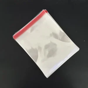 Transparent High-Transparency BOPP Plastic Self-Adhesive Resealable Packaging Bags with Gravure Printing for Clothing Underwear