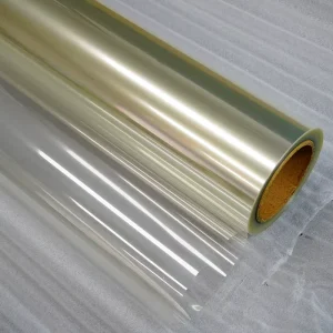 Transparent PET Decorative Cold Lamination Film Roll Self Adhesive Water Resistant UV Resistant Eco Friendly Durable Glossy