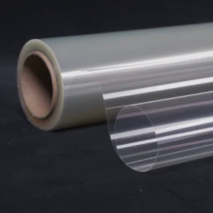 Transparent PET PVC Plastic Film Clear Film Roll for Packaging and Printing Cold Laminating Film