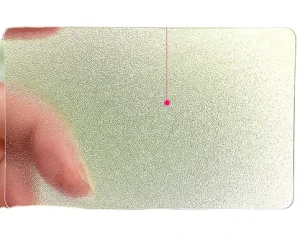 Transparent PVC Card