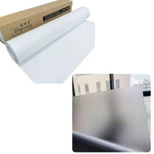 Transparent PVC Self-Adhesive Matte Surface Cold Laminating Film Water Resistant for Advertising Protective Materials
