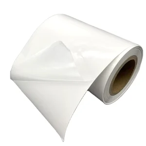 Transparent Pvc Self-adhesive Label Material Roll Printing Removable Label Self Adhesive Materials