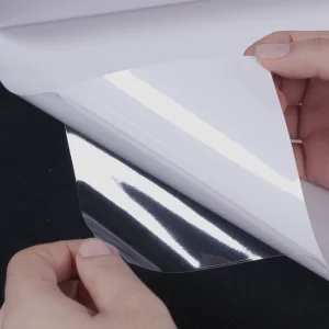 Transparent Removable Static Cling Window Stickers Window Static Cling Film Decals for Shop