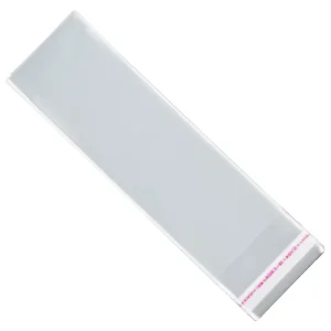 Transparent Self-Adhesive BOPP Bag for Clothing T-Shirt Jewelry Packaging Customized Gravure Printing 15cm Disposable Gift Craft