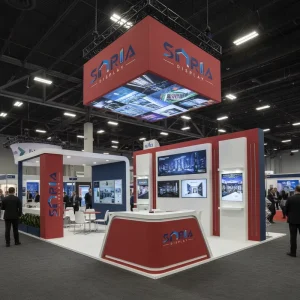 Two Storey Expo Stand Exhibition Booth Design and Building