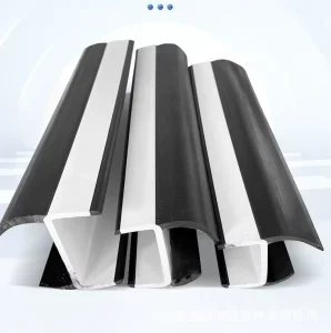 U Shape Self Adhesive Rubber Edge Trim Strip Anti Collision U Channel Seal Strip for Metal Sheet Edge Wrapping