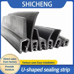 U Shaped Winged Sealing Strip Wear Resistant Anti Collision Card Edge Protection with Power Tower Anti Collision