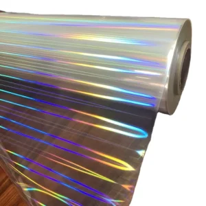 UV Cast&Cure Roll Pattern Factory Sales Holographic Transparent Film