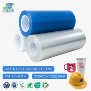 UV DTF Heat Transfer Film Sticker Bottle Cup Mug Glass Application PET Material Low Temperature Customizable