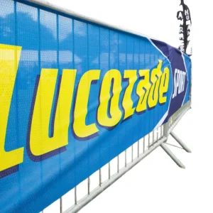 UV PVC Mesh Fabric Banner Material for Event Advertising Public Space Display and Building Wrap Promotion