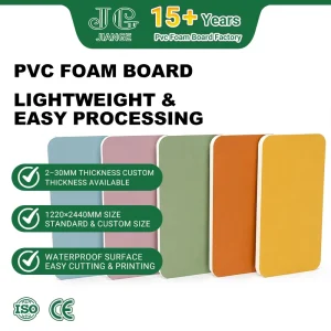 UV Printable Flat Surface Lightweight Rigid Foam Board PVC Sheet for Display Signs Custom Packaging MOQ Bulk Order