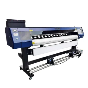 UV Printer Roll to Roll 2.1m UV Roll Label Printer Outdoor Advertising Printing Machine with CMYK+W/V Ink