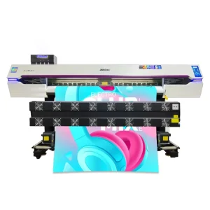 UV Printing Machine 0-12mm Print Height I3200 4 Heads Digital UV Solvent Printer