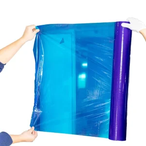 UV Protection and Heat Blocking Transparent PE Film for Home Window Glass Soft Rolls with Custom Logo Printing