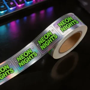 UV Resist Weatherproof Self Adhesive Label Printing Durable Waterproof Custom Logo PVC Vinyl Sticker Die Cut Custom Stickers