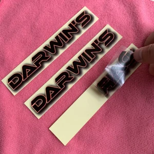 UV protection Transparent Vinyl Sticker clear Printing PVC Sticker
