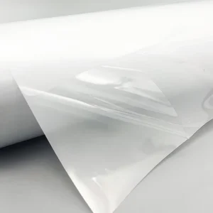 Ultra Clear Vinyl PVC Sticker Clear Film Eco Solvent Printing Advertising Transparent Self Adhesive Vinyl Glossy Film