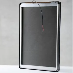 Ultra Thin Aluminum LED Advertising Light Box Apple Split Design Magnetic Features High Brightness Weatherproof Milk Tea Shop