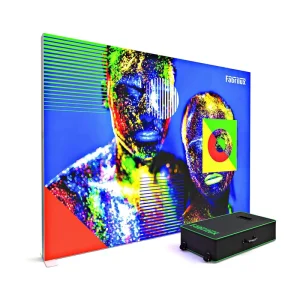 Ultra Thin Custom SEG Fabric Light Box Tool Free Assembly Aluminum Frame Advertising Lightbox