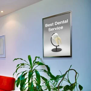 Ultra Thin LED Light Box Rectangular Acrylic Billboard Indoor Outdoor Use Customizable Hanging Aluminum Alloy
