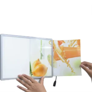 Ultra Thin LED Poster Frame A1 A2 A3 A4 Light Box Rectangle Shape